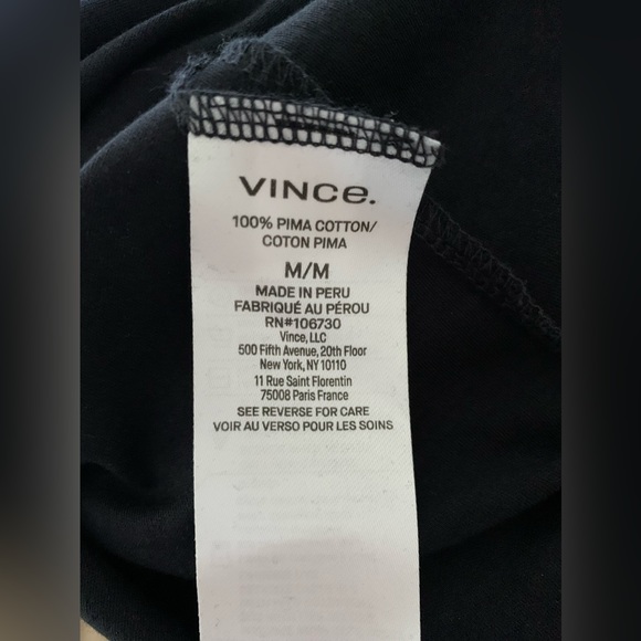 Vince 100% Pima Cotton Square Neck Midi Dress - Picture 16 of 17